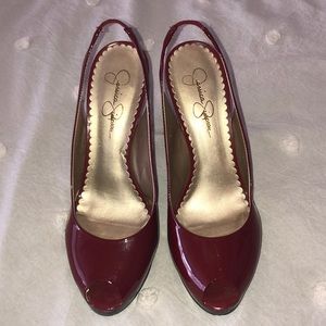 Red and Cheetah Jessica Simpson heels!